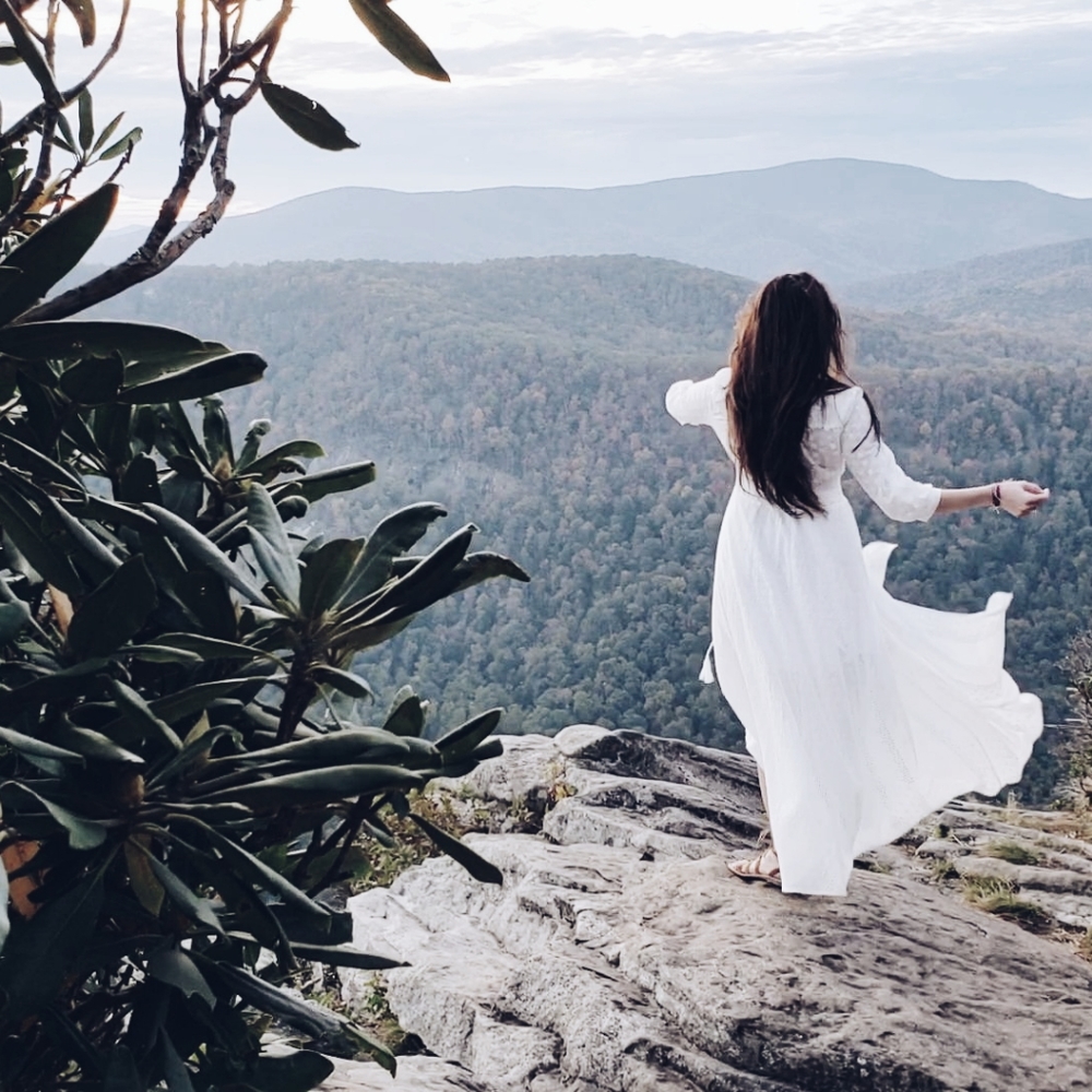 White dress
